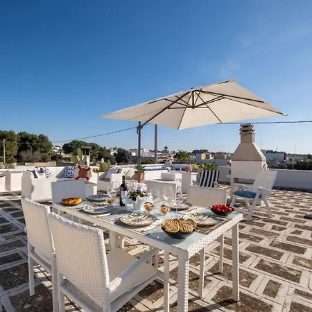 In House - Relais Torre Chianca With Climate, Parking, Wi-fi Panoramic Rooftop Guest house *